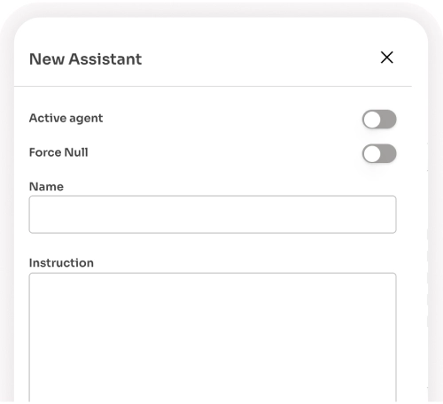 <primary>Custom AI Agent</primary> According to Needs