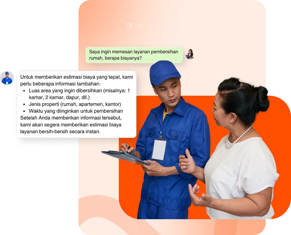 Pencarian & Pemesanan Layanan