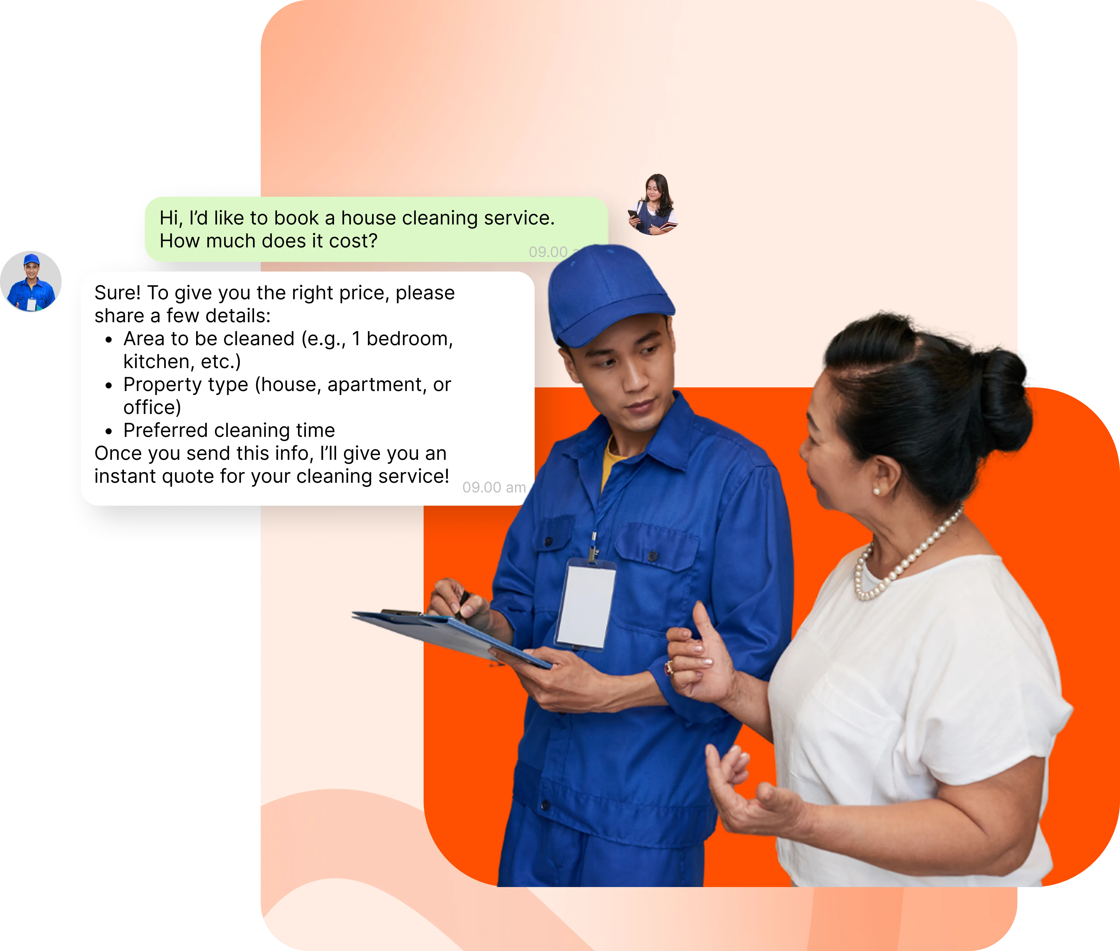 Service Search & Booking