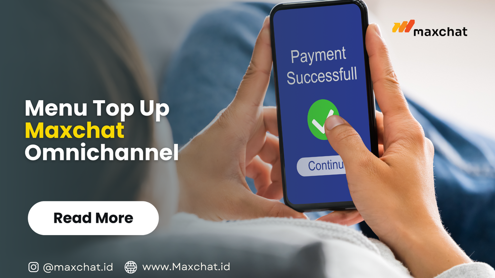 Menu Top Up Maxchat Omnichannel