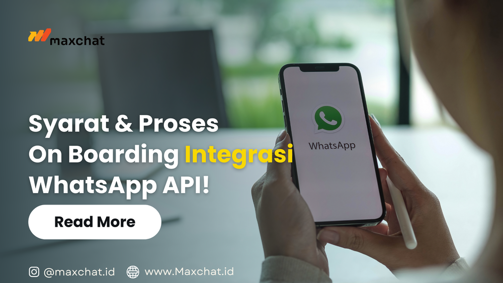 Syarat & Proses On Boarding Integrasi WhatsApp API!