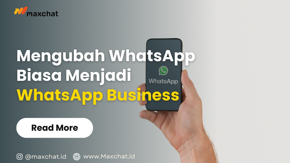 Langkah-langkah Mengubah WhatsApp Biasa Menjadi WhatsApp Business