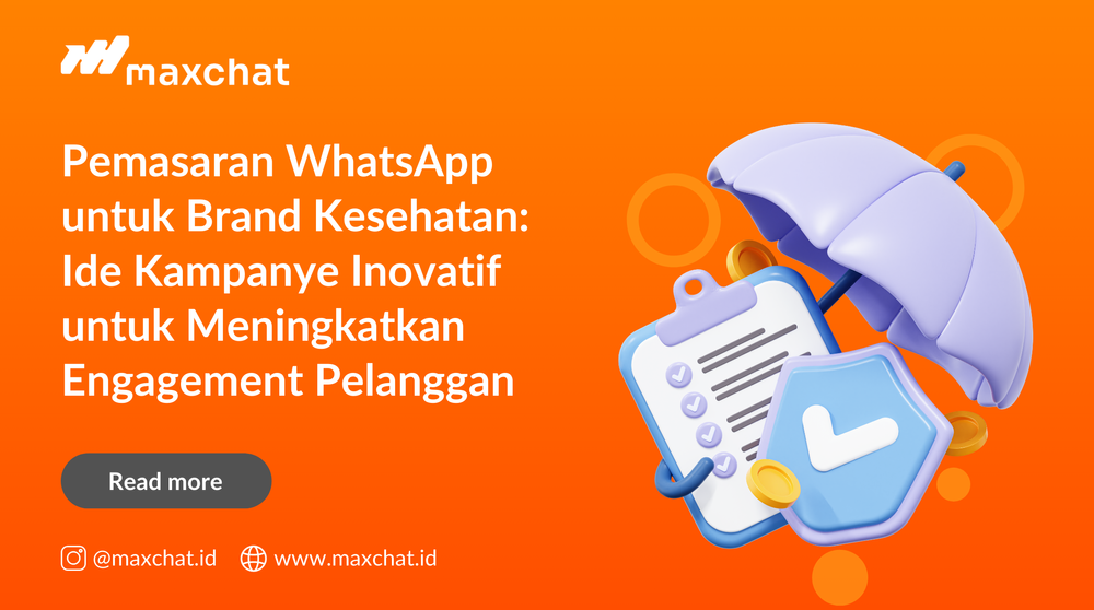 Pemasaran WhatsApp untuk Brand Kesehatan: Ide Kampanye Inovatif untuk Meningkatkan Engagement Pelanggan